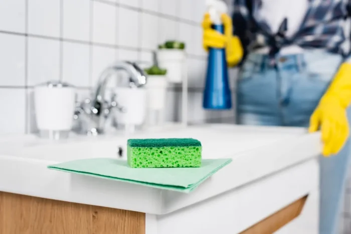 clean kitchen sponge