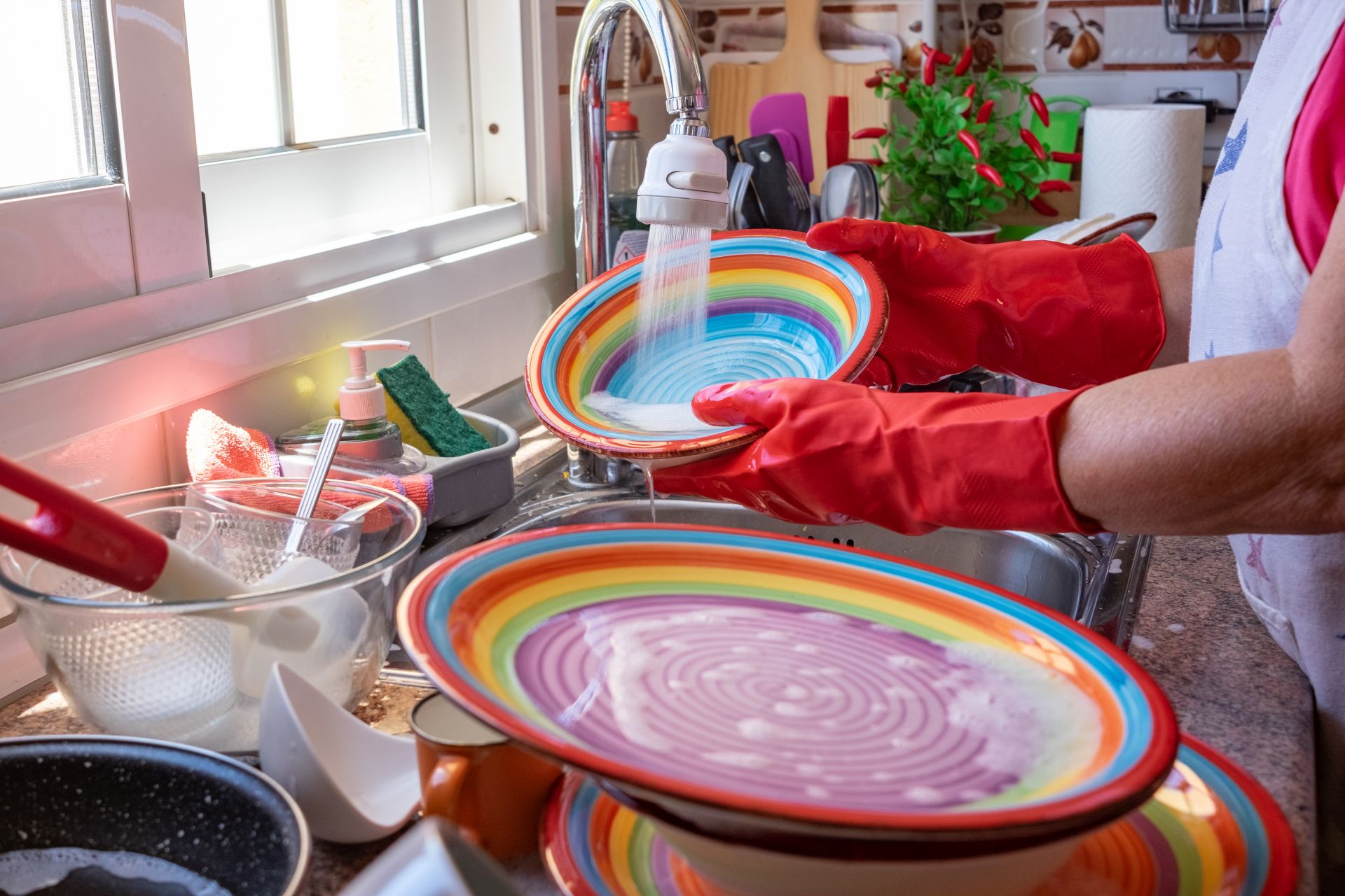 Dishes Smell Bad after Hand