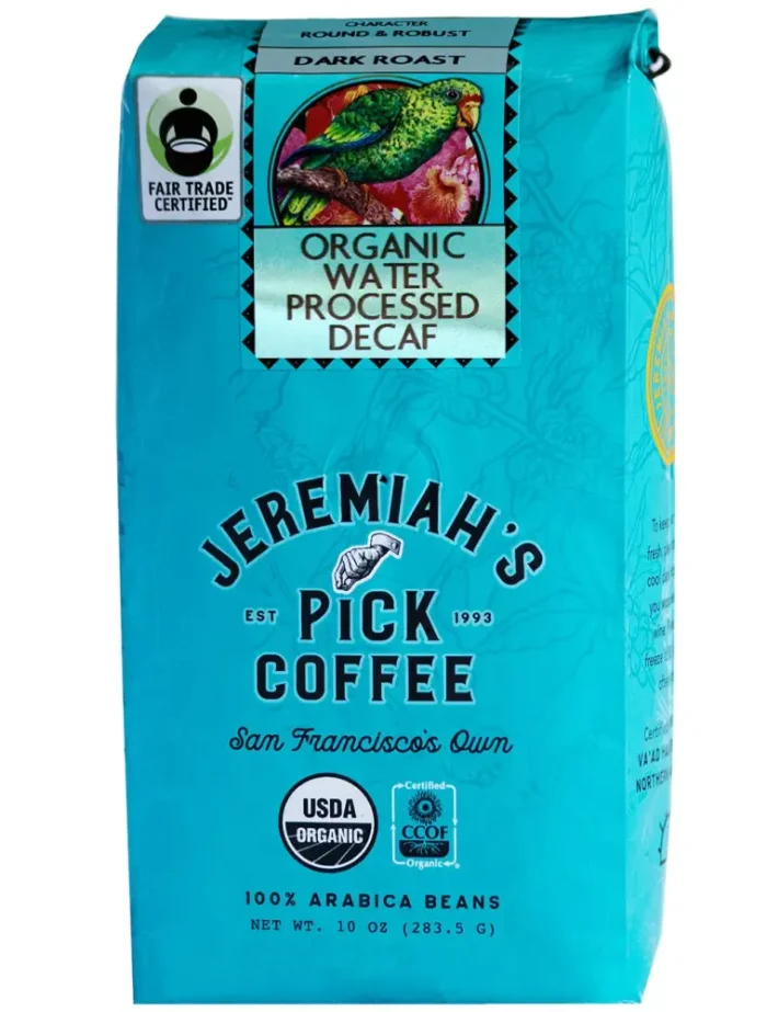 Jeremiahs Pick Organic Decaf Coffee