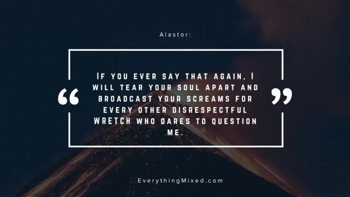 Alastor Quote 1